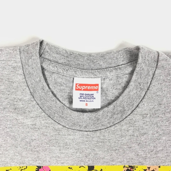 Supreme - EUC Authentic Supreme Gray Yellow Beach T-Shirt from Rolies closet on Poshmark EUC Authentic Supreme Gray Yellow Beach... 